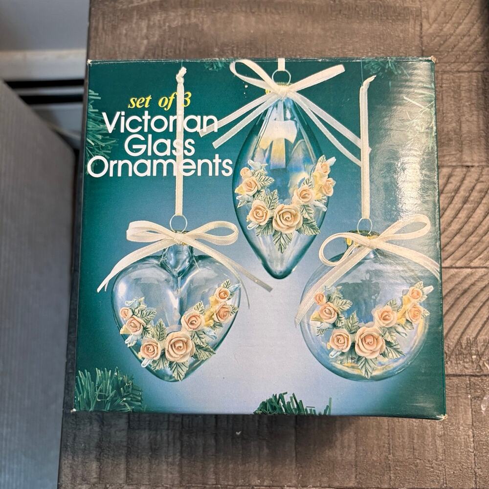 Vintage Victorian Glass Ornaments (VGO) Hand-Blown Ornaments